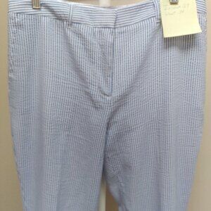 NWT Tahari Seersucker Pants